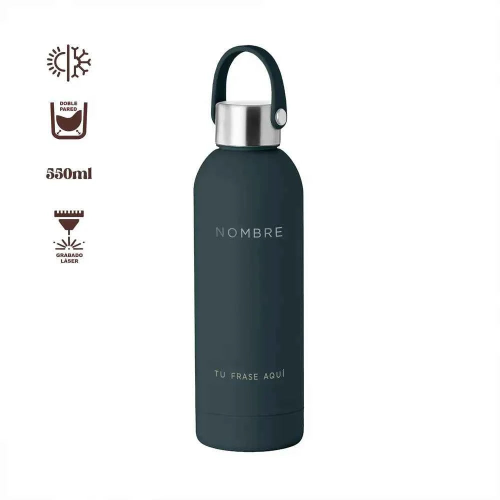 Pack Rutina | Bidon y Neceser | Estampado Aqua Deep